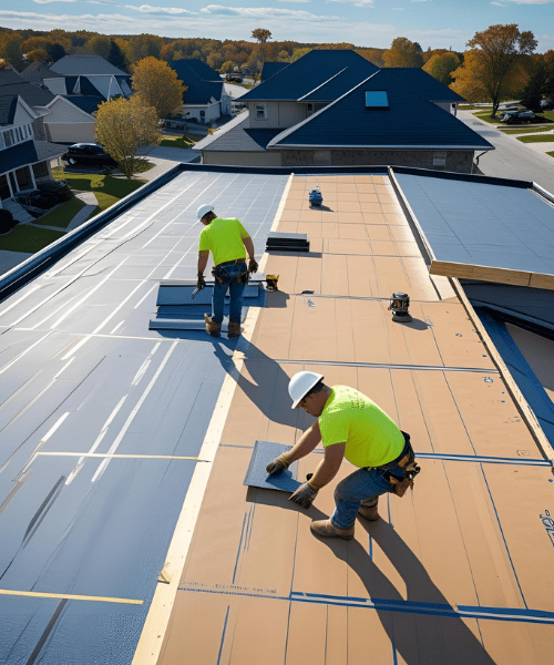 Roof substrate roofers